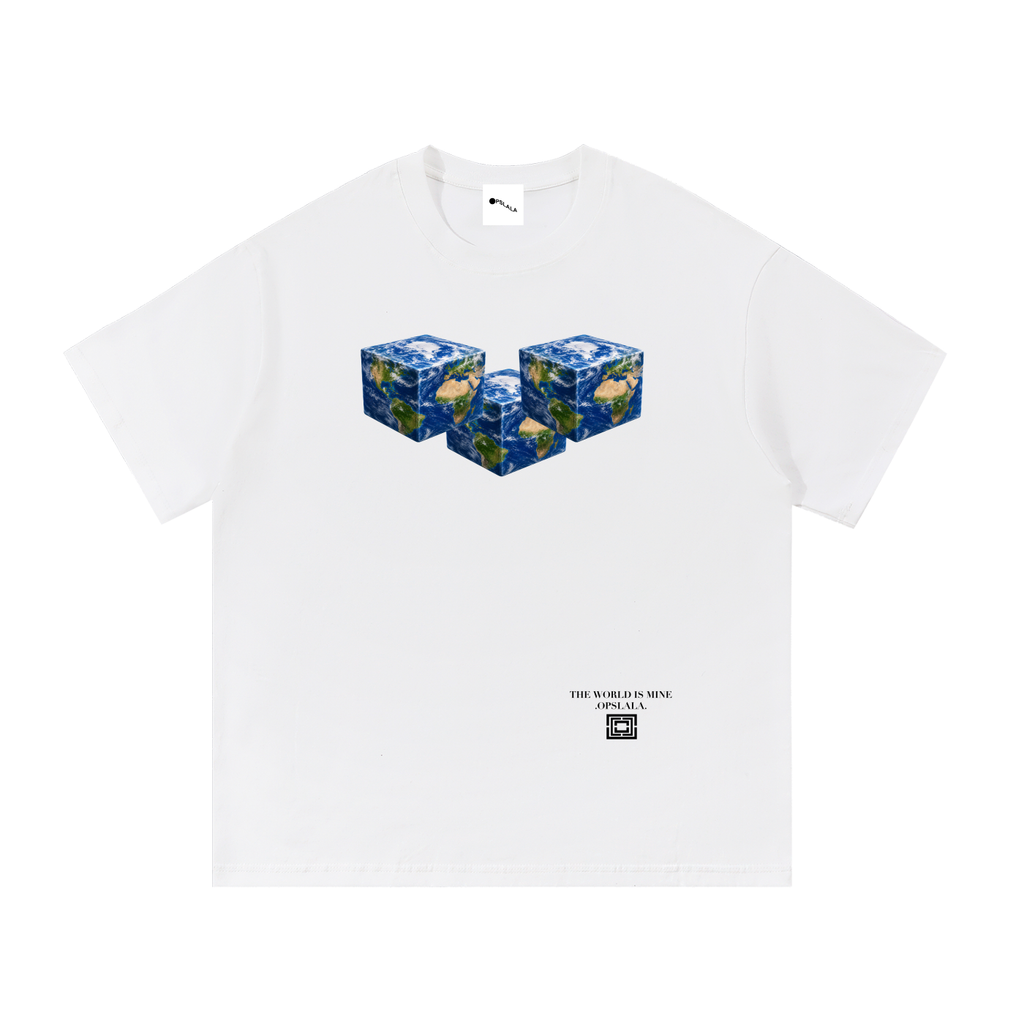 the world is mine / Essential Cotton T-Shirt 1