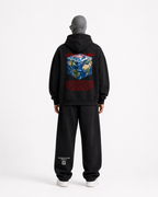 the world is mine / Oversize Fleeced Hoodie 1
