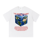THE WORLD IS MINE / Essential Cotton T-Shirt 1
